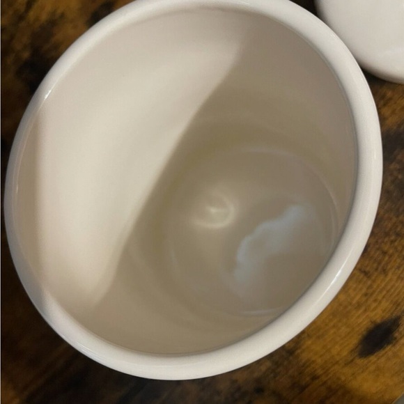 Rae Dunn Ivory W/lc “oink” W/Pig Small Farmhouse Canister/Cookie Jar Brand NEW - Picture 5 of 5